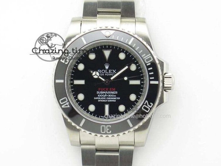 1222 OnTrend Daytona 116518 BTF 1:1 Best Edition YG Black Dial on Oysterflex Rubber Strap SA4130 V 2260